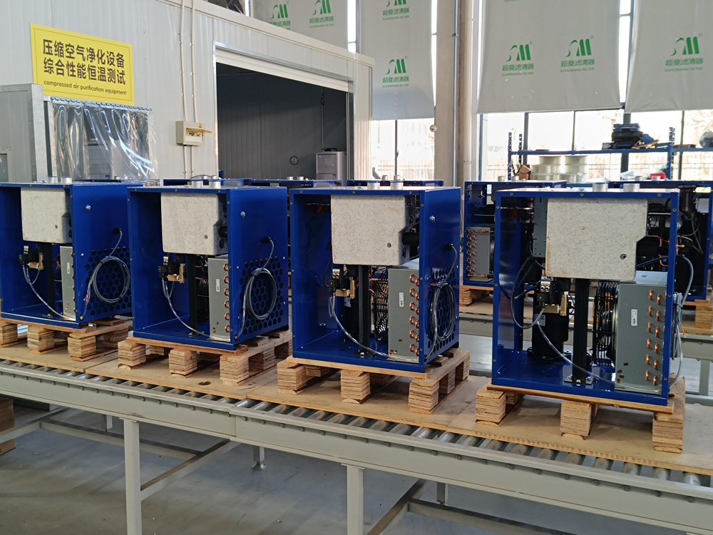 Compressed air performance testing